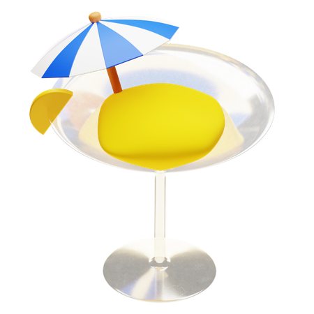 Bebida de verão  3D Icon