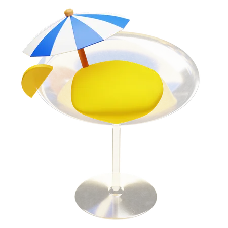 Bebida de verão  3D Icon