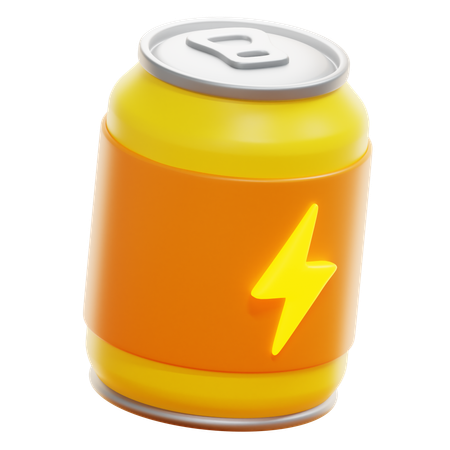 Bebida energética  3D Icon