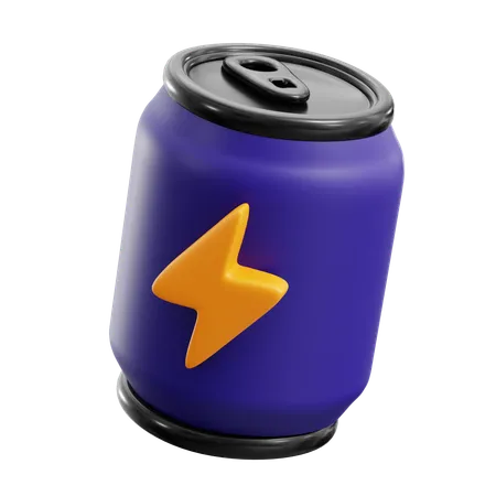 Bebida energética  3D Icon