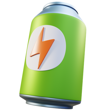 Bebida energética  3D Icon