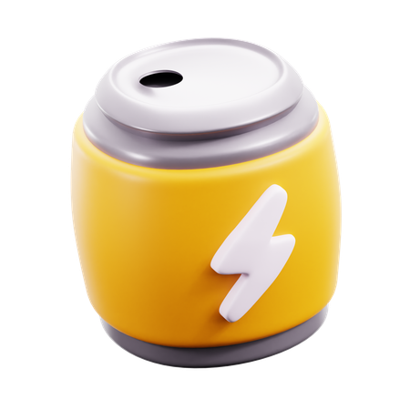 Bebida energética  3D Icon