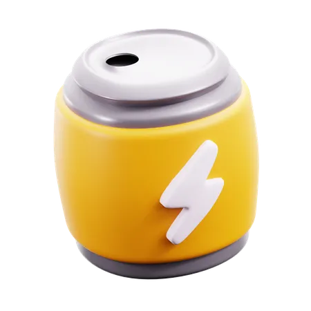 Bebida energética  3D Icon