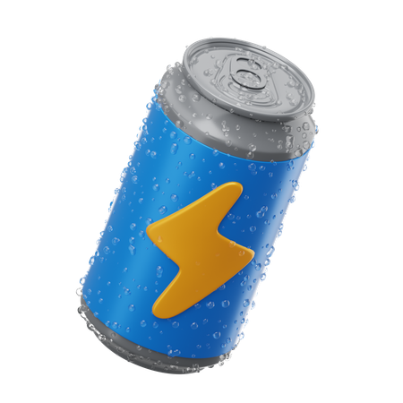 Bebida energética  3D Icon