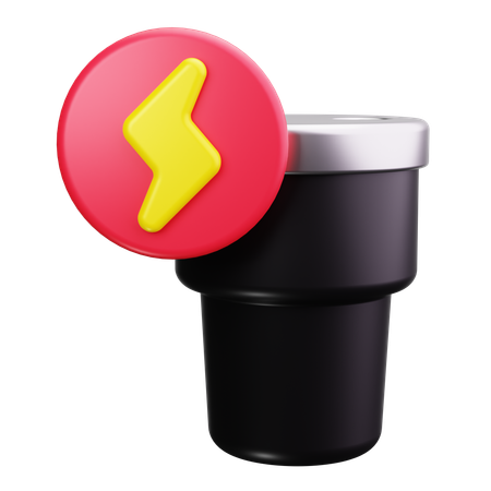 Bebida energética  3D Icon