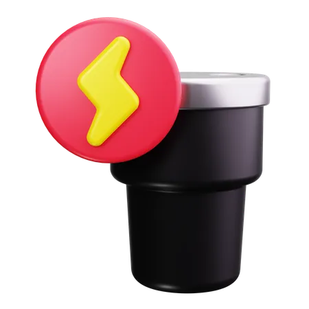 Bebida energética  3D Icon