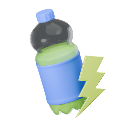 Bebida energética  3D Icon