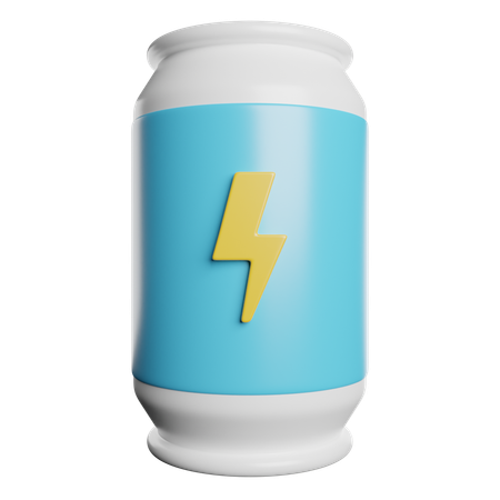 Bebida energética  3D Icon