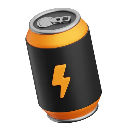 Bebida energética  3D Icon