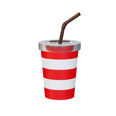 Bebida fría  3D Illustration