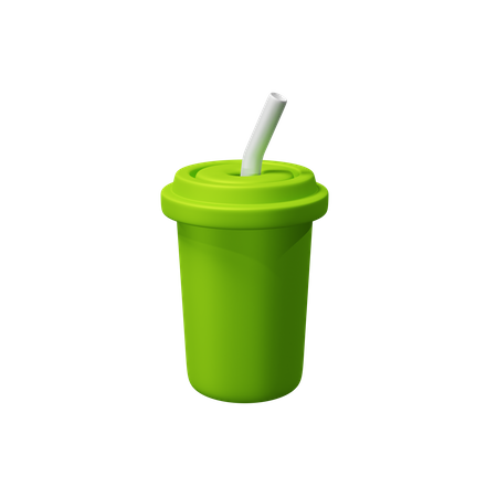 Bebida de jugo  3D Icon
