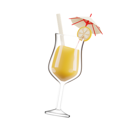 Bebida tropical  3D Icon