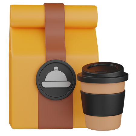 Bebida y comida  3D Icon