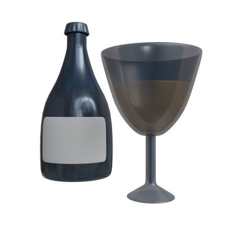 Bebidas  3D Icon