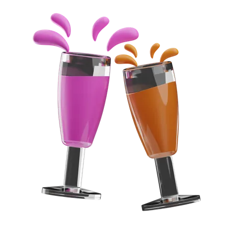 Bebidas  3D Icon