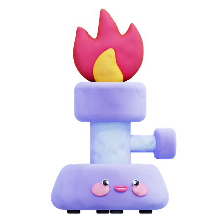 Bec Bunsen  3D Icon