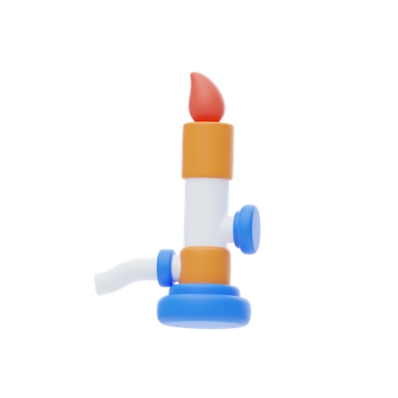 Bec Bunsen  3D Icon