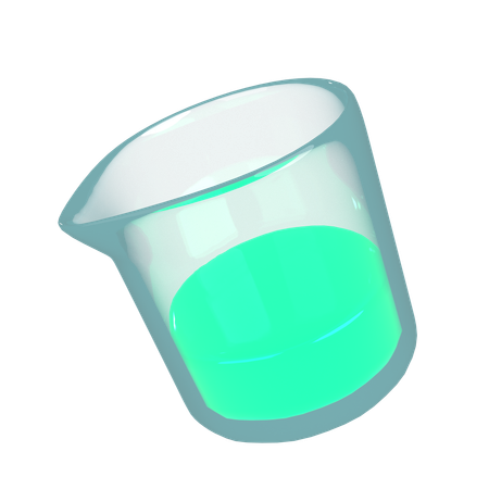 Becherglas  3D Icon