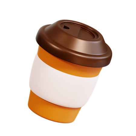 Tasse zum Mitnehmen  3D Icon