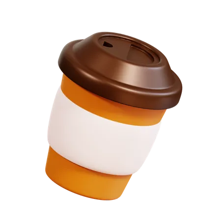 Tasse zum Mitnehmen  3D Icon