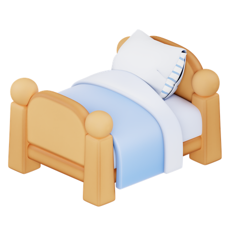 Bed  3D Icon