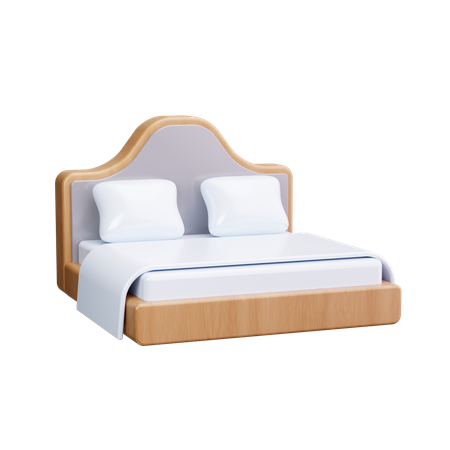 침대  3D Icon