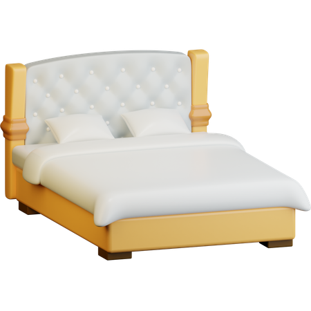 Bed  3D Icon