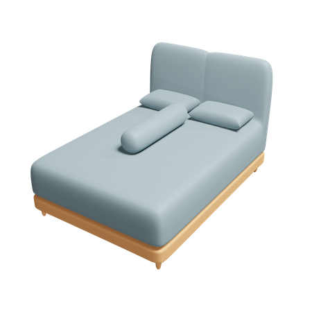 Bed  3D Icon