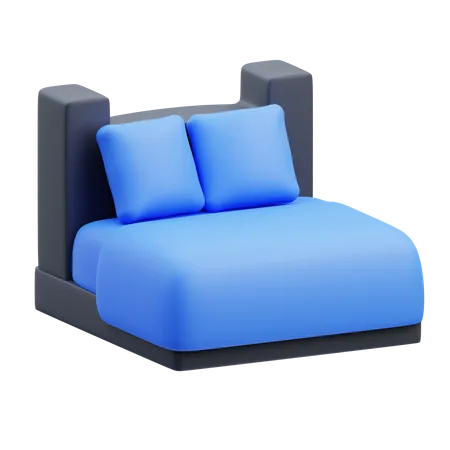 Bed  3D Icon