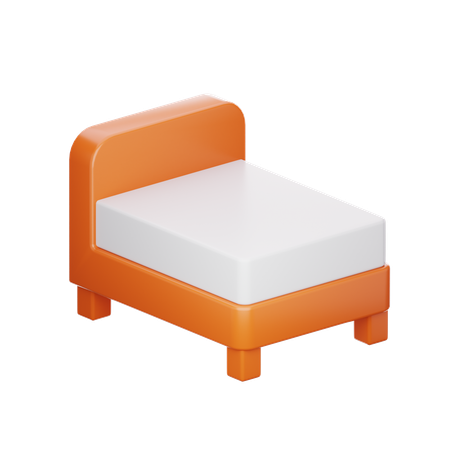 Bed  3D Icon