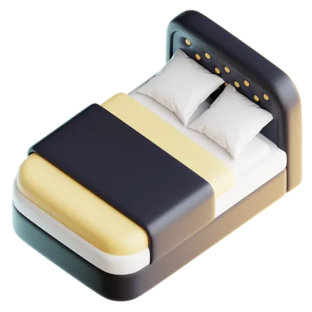 Bed  3D Icon