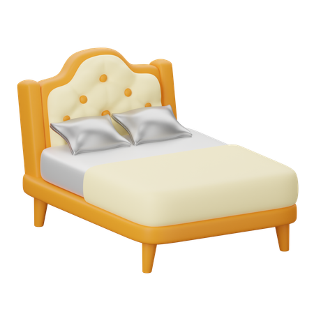 Bed  3D Icon