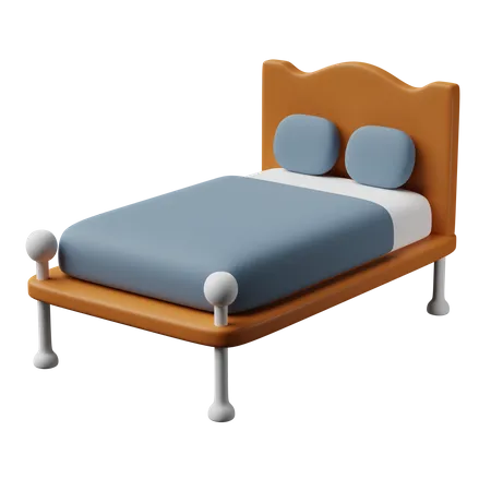 Bed  3D Icon