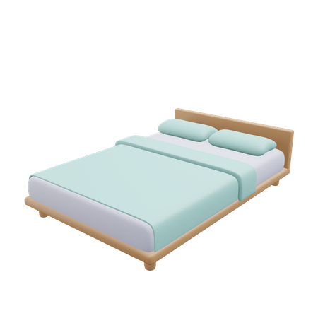 Bed  3D Icon