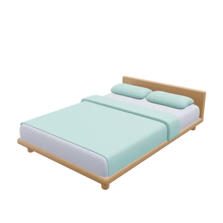 Bed  3D Icon