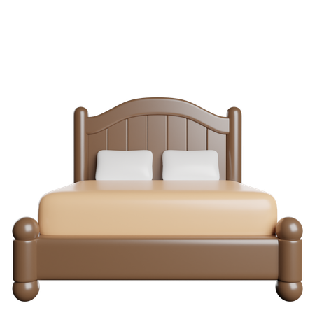 Bed  3D Icon