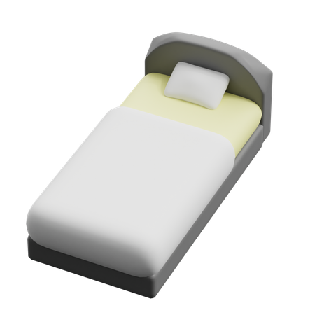 Bed  3D Icon