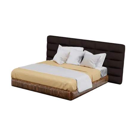 Bed  3D Icon