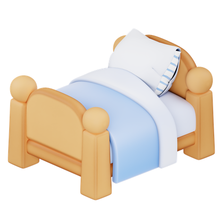 Bed  3D Icon
