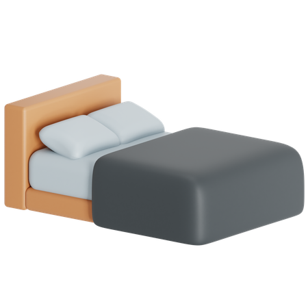 Bed  3D Icon