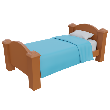 Bed  3D Icon