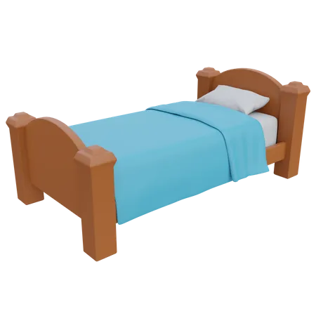 Bed  3D Icon