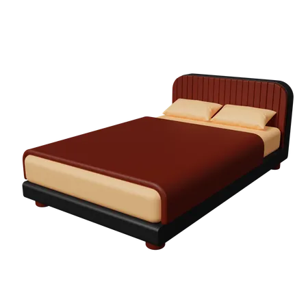 Bed  3D Icon