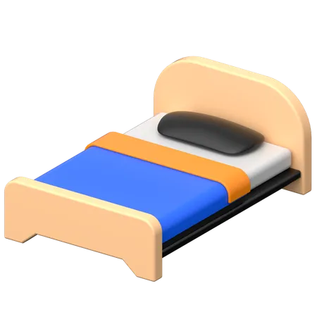 Bed  3D Icon