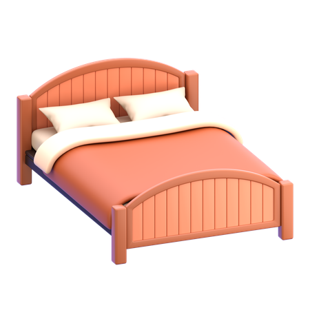 Bed  3D Icon