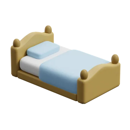 Bed  3D Icon