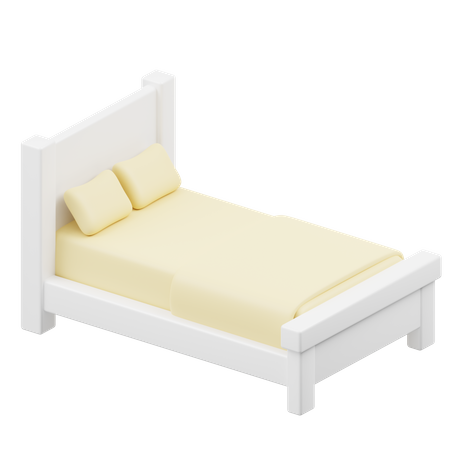 Bed  3D Icon