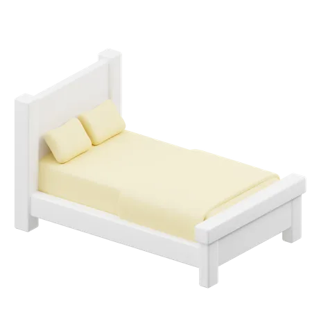 Bed  3D Icon