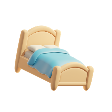 Bed  3D Icon