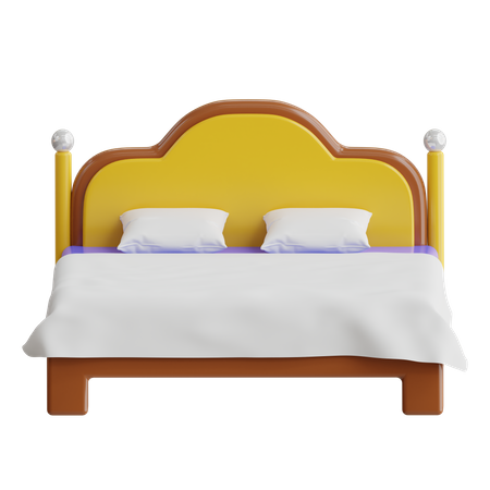 Bed  3D Icon